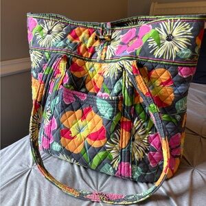 Vera Bradley floral cotton tote (great condition!)